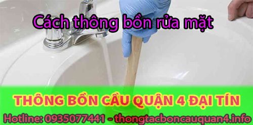 Cách thông bồn rửa mặt phương pháp xử lý nhanh tại nhà