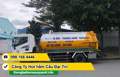 Hút hầm cầu Phường Xóm Chiếu