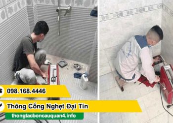 Thông Cống Nghẹt Phường Xóm Chiếu