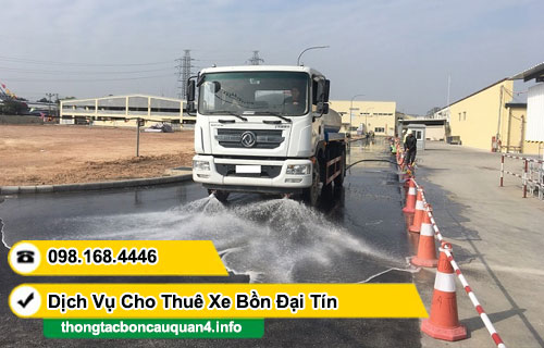 Cho thuê giấy tờ xe bồn đấu thầu công trình