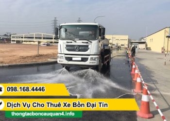 cho thuê xe bồn rửa đường tphcm