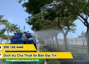 Cho thuê xe bồn tưới cây TPHCM